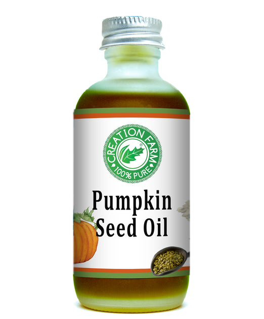 Pumpkin Seed Oil, Extra Virgin, Cold Pressed, 2 oz. by Creation Farm