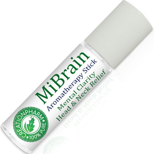 MiBrain Aromatherapy Roll On Stick 10 Ml Headache | Creation Pharm