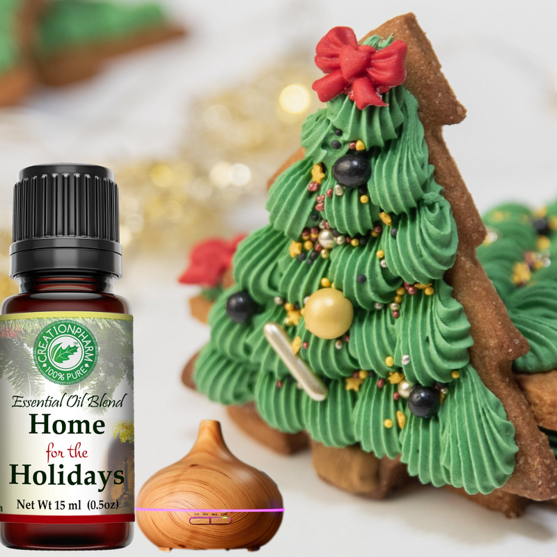 Mélange de diffuseur d'huiles aromatiques Home for the Holidays 15 ml de Creation Pharm