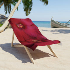 Hibiscus Blossom Beach Towel