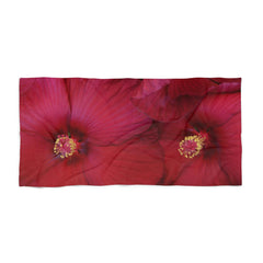 Hibiscus Blossom Beach Towel