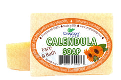 Calendula Soap Two 4 oz Bar Pack by Creation Farm - Creation Pharm