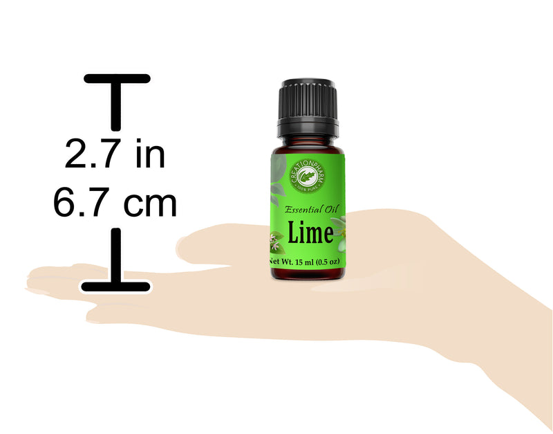 Lime Essential Oil 100% Pure Creation Pharm - Aceite esencial de lima - Creation Pharm