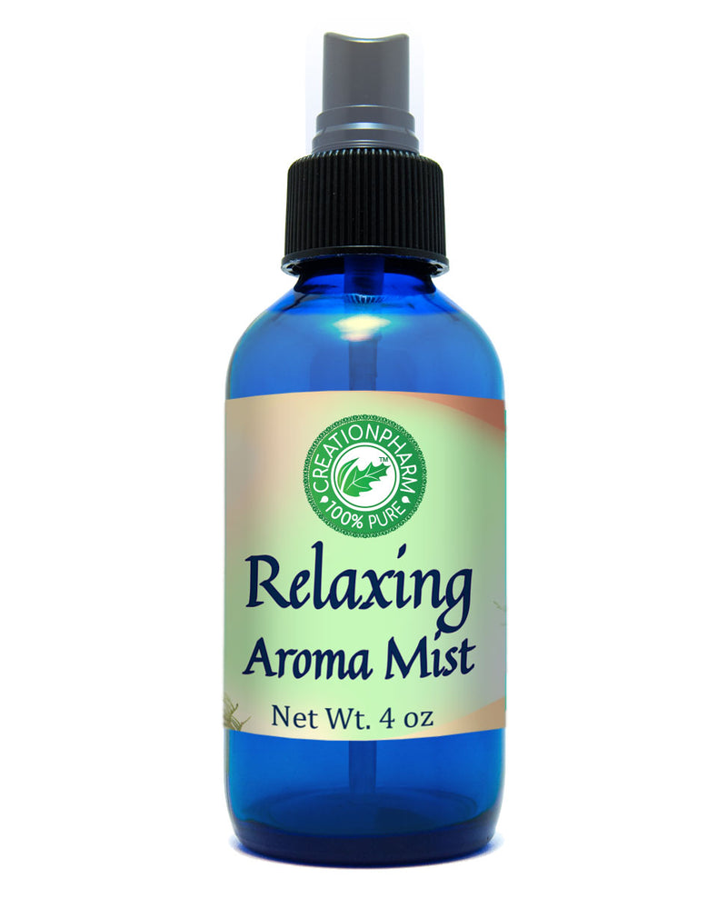 Relaxing Aroma Mist 4oz 100% Pure Essential Oil Mist - Creation Pharm