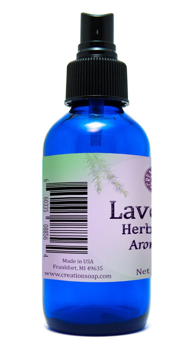 Lavender Herb Garden Aroma Mist 4 Oz -  Aire Fresco Spritz - Creation Pharm