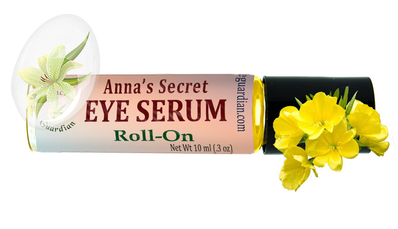 Anna's Secret Eye Serum Roll-on 10 Ml Botanical -Bags, Puffy Eyes, Dark Circles, or Saggy Skin - Creation Pharm