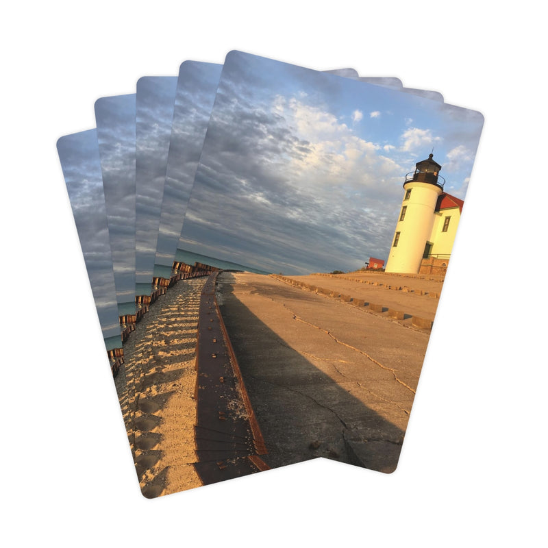 Cartas de póquer Point Betsie Lighthouse